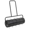 vidaXL Tr&auml;dg&aring;rdsgr&auml;smatta rulle med aeratorkl&auml;mmor &Oslash; 30 x 90 cm St&aring;l