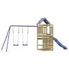 vidaXL Lekplats impregnerad furu