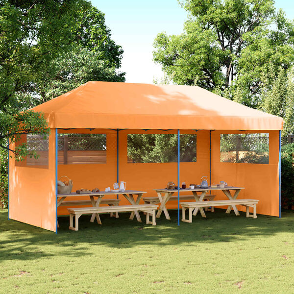 vidaXL Partyt&auml;lt Orange 292 x 580 x 315 cm Oxford Tyg