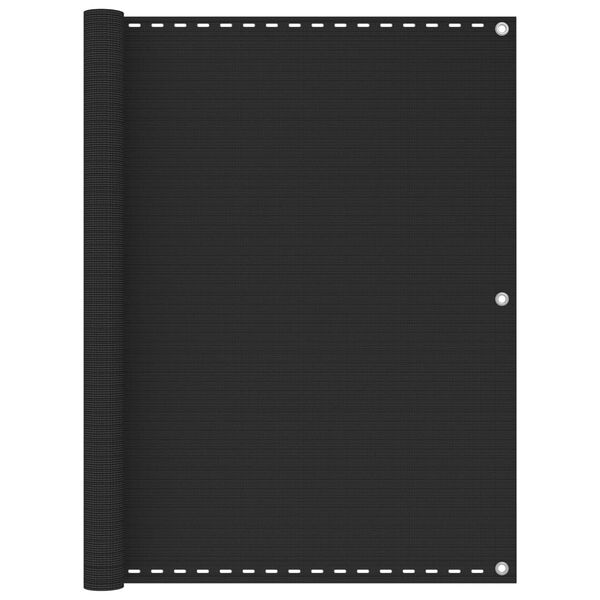 vidaXL Balkongskärm HDPE 120x500 cm antracit