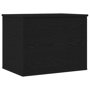 vidaXL F&ouml;rvaringsl&aring;da Svart ek 60 x 42 x 46 cm Konstruerat tr&auml;