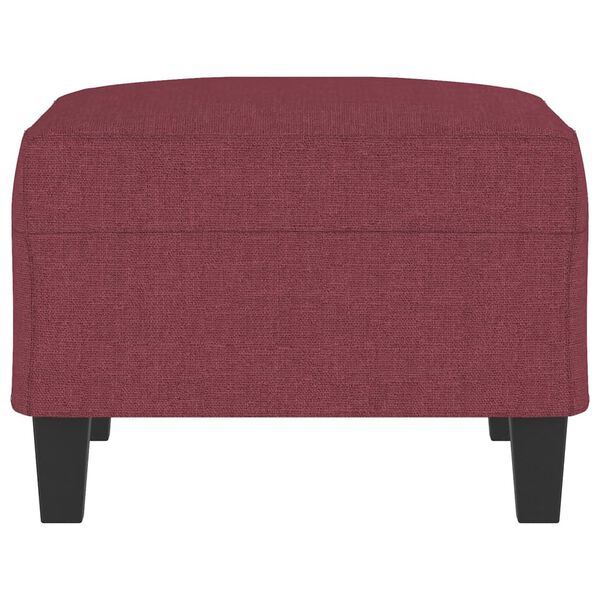 vidaXL Fotpall Vinr&ouml;d 70x55x41 cm tyg