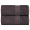 vidaXL Tv&auml;ttlappar FROGN 2 st antracit 15x21 cm 360 gsm