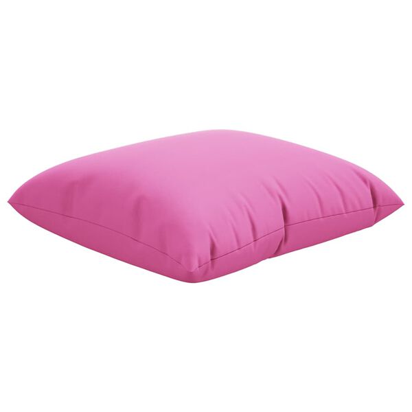 vidaXL Spridda Kuddar Enf&auml;rgad 4 pcs Rosa 40 x 40 cm Polyester Tyg