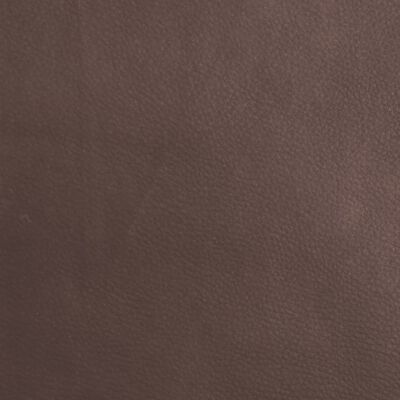 vidaXL Reclinerfåtölj med fotstöd brun konstläder