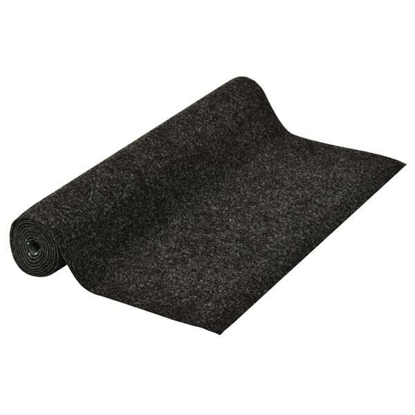 vidaXL Konstgr&auml;s med halkskydd 5x1 m antracit