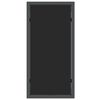 vidaXL Solstolar med bord 3 pcs Svart och antracit 197 x 54 x 86 cm