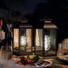Luxform Batteridriven bordslykta LED Black Lantern T10-lampa
