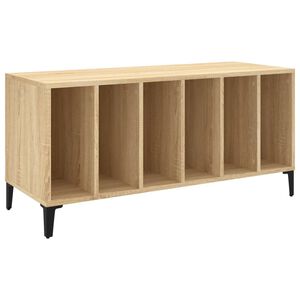 vidaXL Stereob&auml;nk sonoma-ek 100x38x48 cm konstruerat tr&auml;