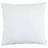 vidaXL Kudde med kudde Vit 50 x 50 cm Fj&auml;der
