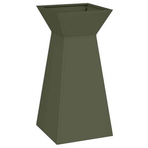 vidaXL Pelarkrukor Olivgr&ouml;n 35 x 35 x 73 cm