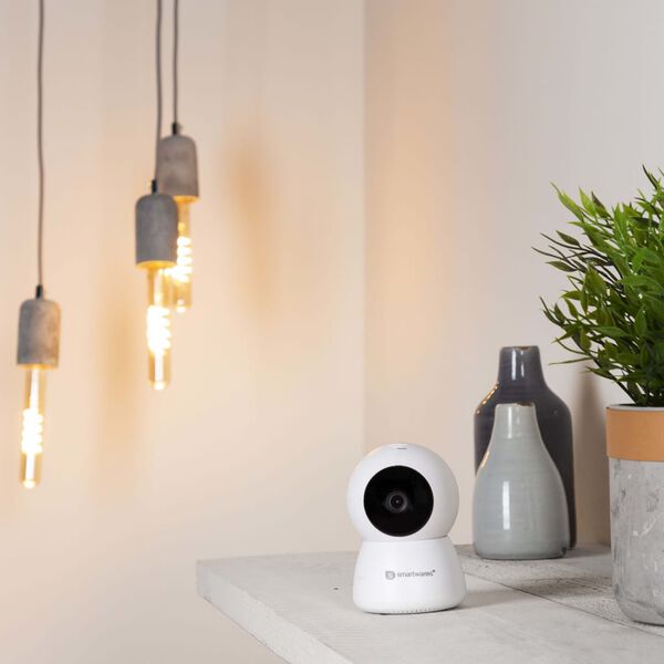 Smartwares IP-kamera f&ouml;r inomhusbruk 7x7x11 cm vit