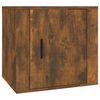 vidaXL S&auml;ngbord R&ouml;kf&auml;rgad ek 50x39x47 cm
