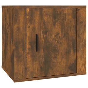 vidaXL S&auml;ngbord R&ouml;kf&auml;rgad ek 50x39x47 cm