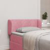 vidaXL S&auml;nggavel &Ouml;ra Rosa 40 x 23 x 6 cm Sammet