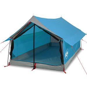 vidaXL Campingt&auml;lt 2 personer bl&aring; vattent&auml;tt