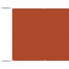 vidaXL Markis vertikal terrakotta 100x1200 cm oxfordtyg