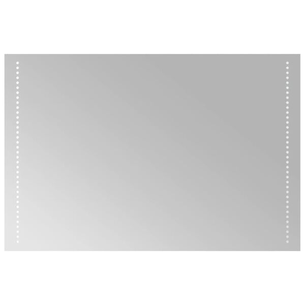 vidaXL Badrumsspegel LED 90x60 cm