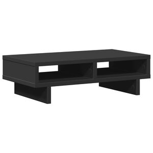 vidaXL Sk&auml;rmst&auml;ll svart 50x27x15 cm konstruerat tr&auml;