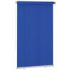 vidaXL Rullgardin utomhus 140x230 cm bl&aring; HDPE