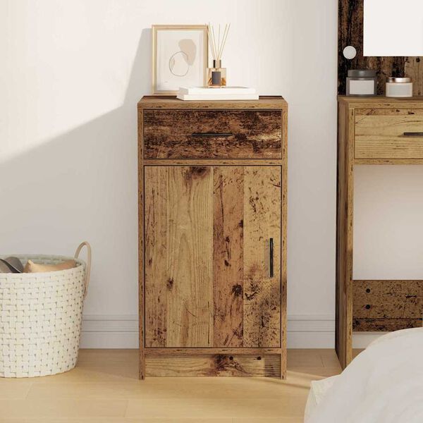 vidaXL Sideboard Gammalt tr&auml; 40 x 40,5 x 75 cm Konstruerat tr&auml;