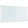 vidaXL K&ouml;ksskydd Vit 120 x 60 cm h&auml;rdat glas