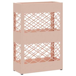vidaXL Regn Paraplyst&auml;ll Rosa 28 x 12 x 41 cm St&aring;l