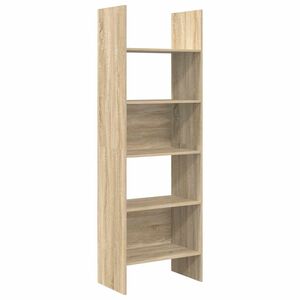 vidaXL Bokhylla sonoma-ek 60x35x180 cm konstruerat tr&auml;