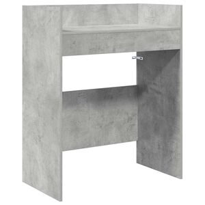 vidaXL DJ-bord Betonggr&aring; 102 x 45 x 102 cm Konstruerat tr&auml;