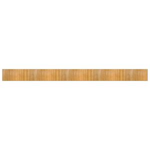 vidaXL Matta rektangul&auml;r naturlig 80x1000 cm bambu