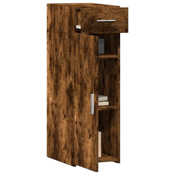 vidaXL Sk&auml;nk r&ouml;kf&auml;rgad ek 30x42,5x93 cm konstruerat tr&auml;