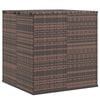 vidaXL Dynbox PE-rotting 100x97,5x104 cm brun