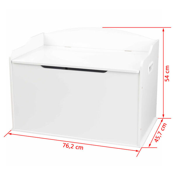 KidKraft Leksaksl&aring;da Austin vit 76,2x45,7x54 cm 14951