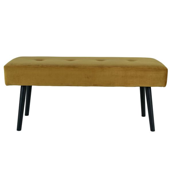 House Nordic B&auml;nk Lyla 35x100x44 cm senapsgul