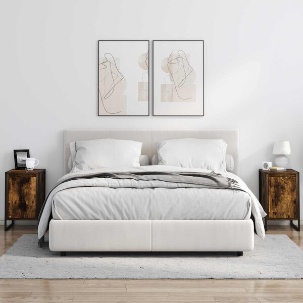 vidaXL S&auml;ngbord R&ouml;kek 39,5 x 30 x 50 cm Konstruerat tr&auml;