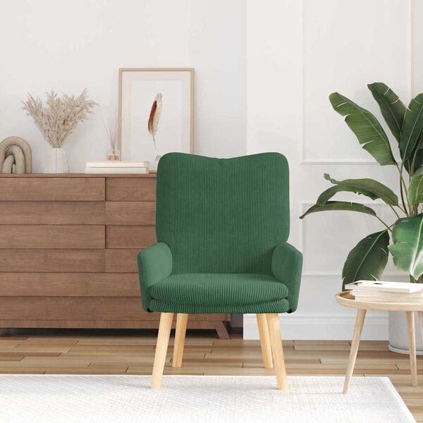 vidaXL f&aring;t&ouml;lj Jungelgr&ouml;n 63 x 67 x 94 cm tyg