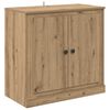 vidaXL Sideboard 70 x 35,5 x 67,5 cm Artisan Ek Konstruerat tr&auml;