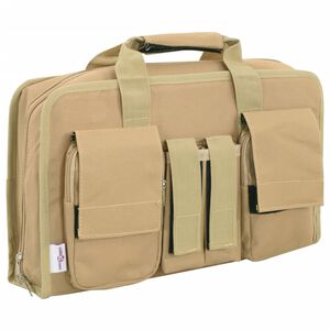 vidaXL Pistolv&auml;ska khaki 40x24x10 cm oxford-tyg