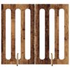 vidaXL F&auml;llbar husdjursgrind 2 pcs Ektr&auml; 100,5 x 38 x 90 cm
