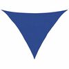 vidaXL Solsegel 160 g/m&sup2; bl&aring; 2,5x2,5x3,5 m HDPE