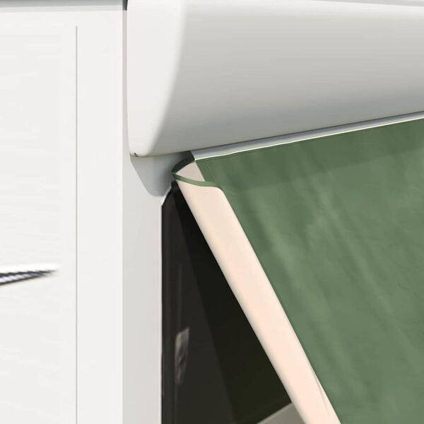 vidaXL Baklucket&auml;lt med tak Gr&ouml;n 190 x 150 x 185 cm taffeta