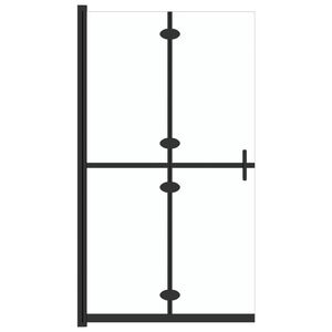 vidaXL Hopf&auml;llbar duschv&auml;gg med klart ESG-glas 70x190 cm
