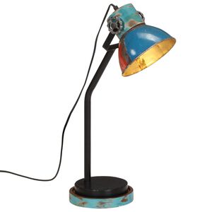 vidaXL Skrivbordslampa 25 W flerf&auml;rgad 18x18x60 cm E27
