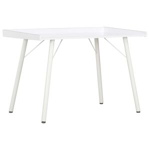 vidaXL Skrivbord vit 90x50x79 cm