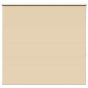 vidaXL Rullgardin m&ouml;rkl&auml;ggningsbeige 165x130 cm tyg bredd 161,6 cm