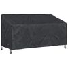 vidaXL Tr&auml;dg&aring;rdsb&auml;nkskydd Svart 175 x 85 x 65 / 94 cm 210D Oxford Tyg