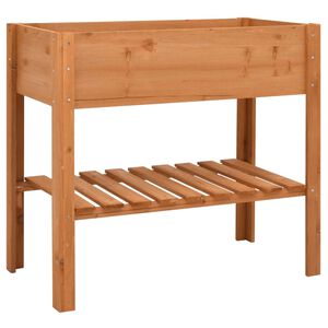 vidaXL Odlingsl&aring;da 88x43x80 cm grantr&auml;