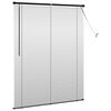 vidaXL Persienn Justerbar Svart 150 x 110 cm PVC