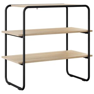 vidaXL Konsolbord Sonoma-ek 60 x 41 x 75 cm Konstruerat tr&auml;