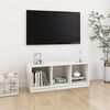 vidaXL Tv-b&auml;nk vit 104x33x41 cm massiv furu